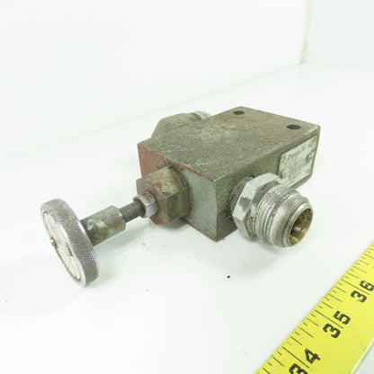 Double A YB-06-10A1 Hydraulic Flow Control Valve 3/4" NPT 3000PSI
