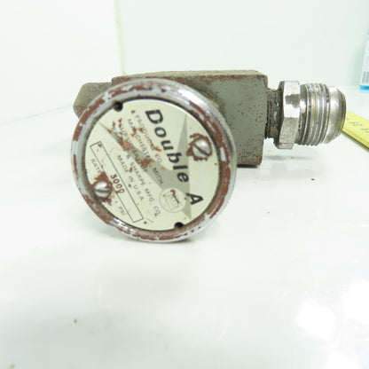 Double A YB-06-10A1 Hydraulic Flow Control Valve 3/4" NPT 3000PSI