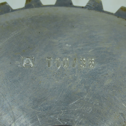 T10/36 T10 Aluminum Timing Pulley 36 Teeth 10mm Pitch 1" Keyed Bore 4-7/16" OD