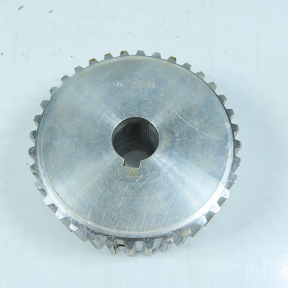 T10/36 T10 Aluminum Timing Pulley 36 Teeth 10mm Pitch 1" Keyed Bore 4-7/16" OD