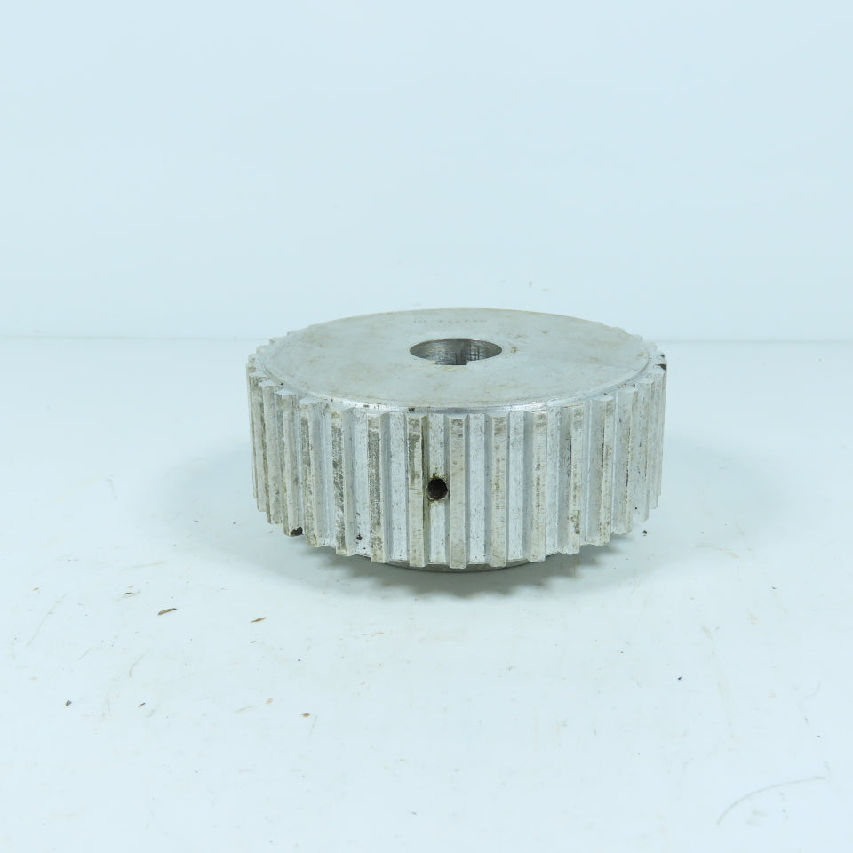 T10/36 T10 Aluminum Timing Pulley 36 Teeth 10mm Pitch 1" Keyed Bore 4-7/16" OD