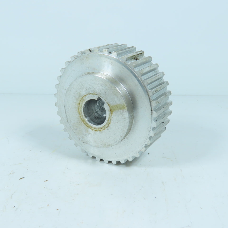 T10/36 T10 Aluminum Timing Pulley 36 Teeth 10mm Pitch 1" Keyed Bore 4-7/16" OD
