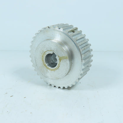 T10/36 T10 Aluminum Timing Pulley 36 Teeth 10mm Pitch 1" Keyed Bore 4-7/16" OD