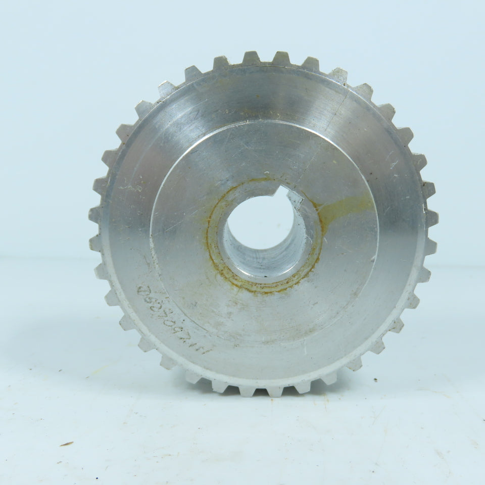 T10/36 T10 Aluminum Timing Pulley 36 Teeth 10mm Pitch 1" Keyed Bore 4-7/16" OD