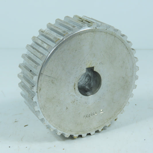 T10/36 T10 Aluminum Timing Pulley 36 Teeth 10mm Pitch 1" Keyed Bore 4-7/16" OD