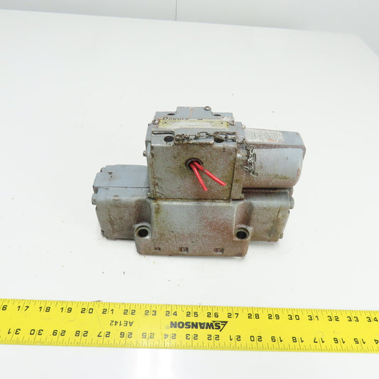 Double A QJ-06-0-10D1 Hydraulic Directional Solenoid Valve 115V Coil