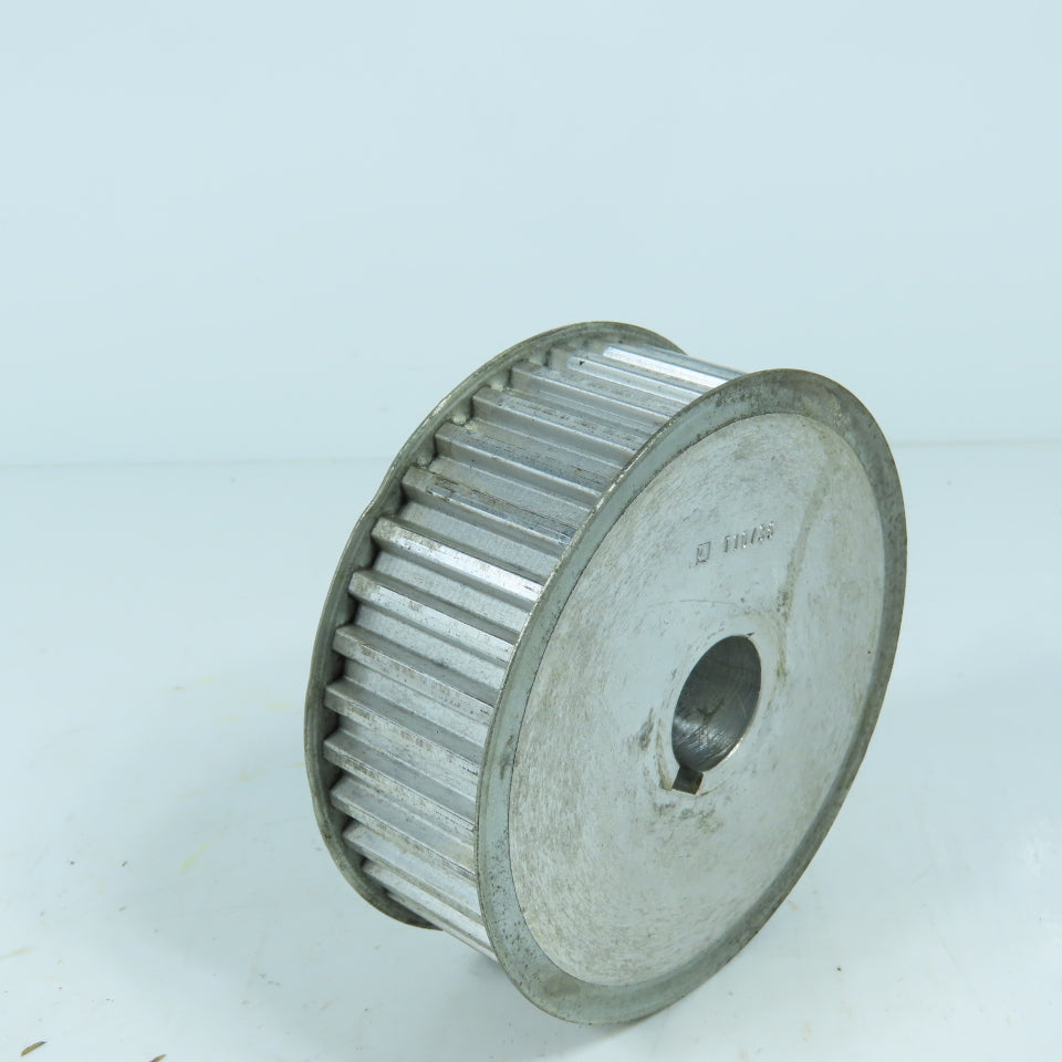T10/36 T10 Aluminum Timing Pulley 36 Teeth 10mm Pitch 1" Keyed Bore 4-7/16" OD