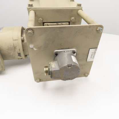 Dayton 4Z017C 30:1 Ratio Right Angle Gear Motor 1Hp 230/460V 58RPM Output