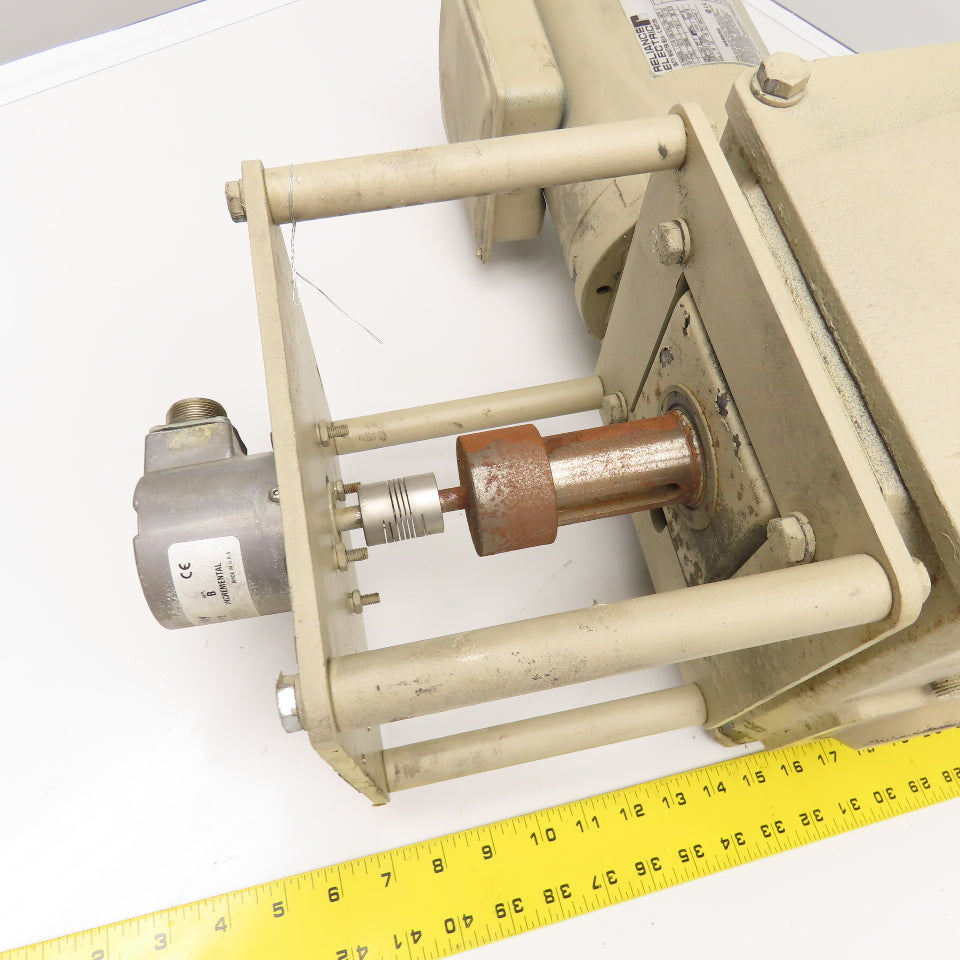 Dayton 4Z017C 30:1 Ratio Right Angle Gear Motor 1Hp 230/460V 58RPM Output