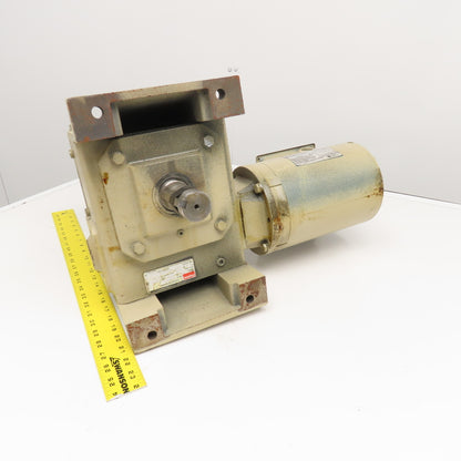 Dayton 4Z017C 30:1 Ratio Right Angle Gear Motor 1Hp 230/460V 58RPM Output