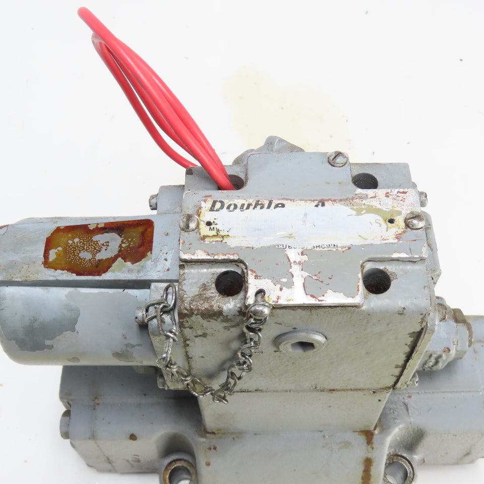 Double A QJ-0C-CZ10D1 Hydraulic Directional Solenoid Valve 115V Coil