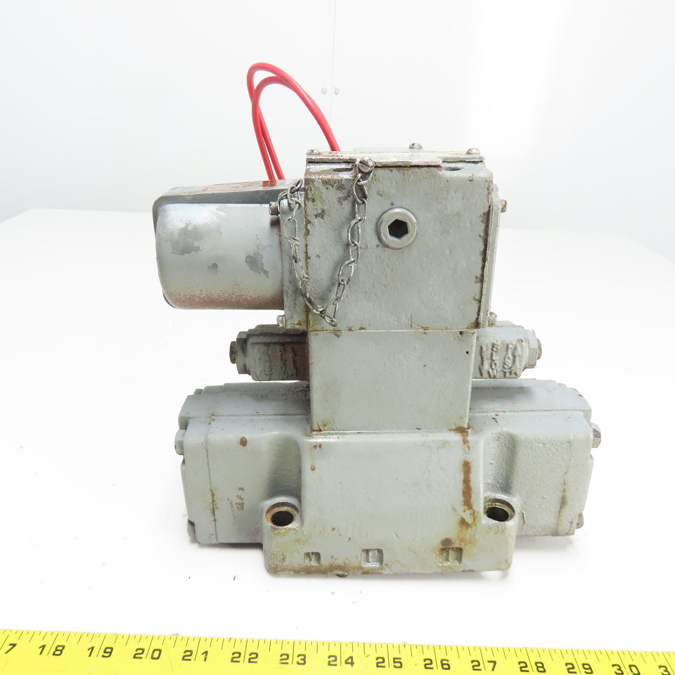 Double A QJ-0C-CZ10D1 Hydraulic Directional Solenoid Valve 115V Coil
