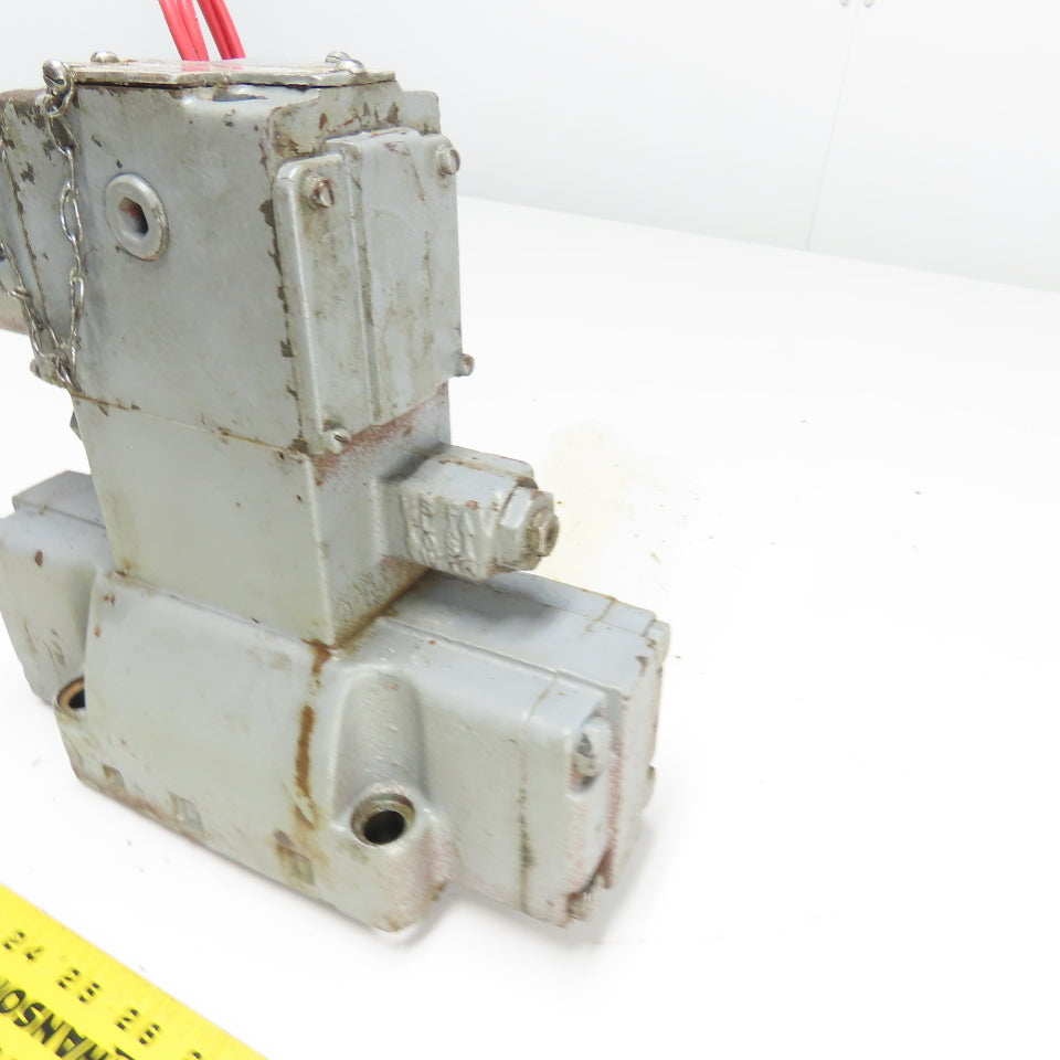 Double A QJ-0C-CZ10D1 Hydraulic Directional Solenoid Valve 115V Coil