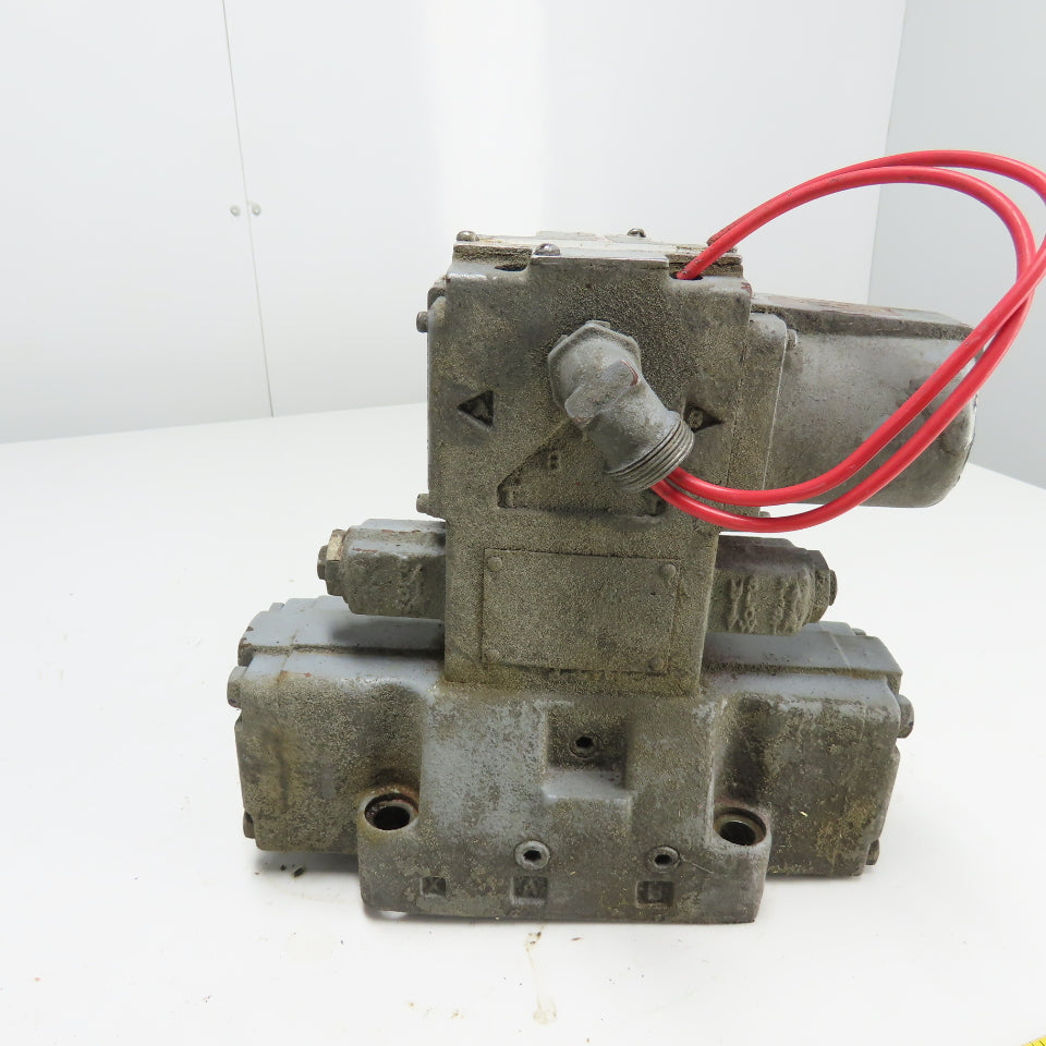 Double A QJ-0C-CZ10D1 Hydraulic Directional Solenoid Valve 115V Coil