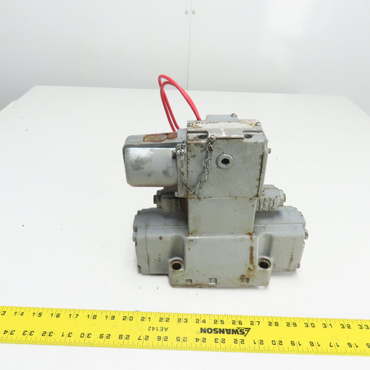 Double A QJ-0C-CZ10D1 Hydraulic Directional Solenoid Valve 115V Coil