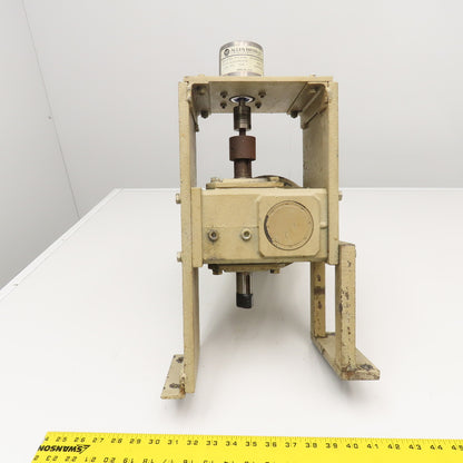Dayton 4Z017C 30:1 Ratio Right Angle Gear Motor 1Hp 230/460V 57.5RPM Output