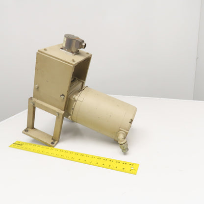 Dayton 4Z017C 30:1 Ratio Right Angle Gear Motor 1Hp 230/460V 57.5RPM Output