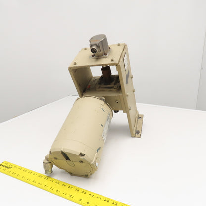 Dayton 4Z017C 30:1 Ratio Right Angle Gear Motor 1Hp 230/460V 57.5RPM Output