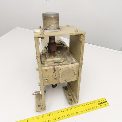 Dayton 4Z008D 60:1 Ratio Right Angle Gear Motor 1Hp 230/460V 29RPM Output