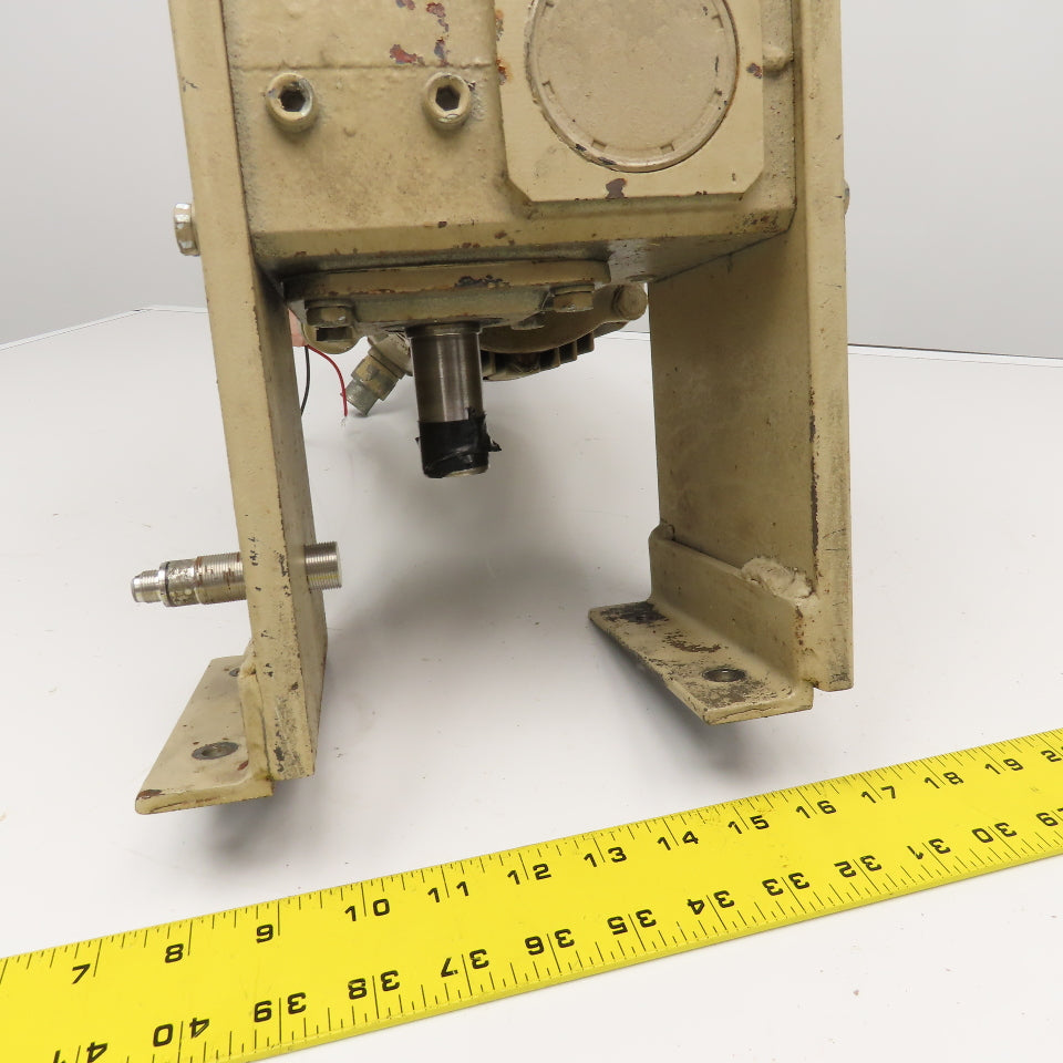 Dayton 4Z008D 60:1 Ratio Right Angle Gear Motor 1Hp 230/460V 29RPM Output