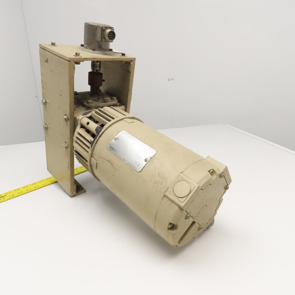 Dayton 4Z008D 60:1 Ratio Right Angle Gear Motor 1Hp 230/460V 29RPM Output