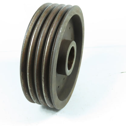 4 Groove 8" OD 3V-Belt Pulley Sheave 1-7/8" Bore 2-1/4" Wide