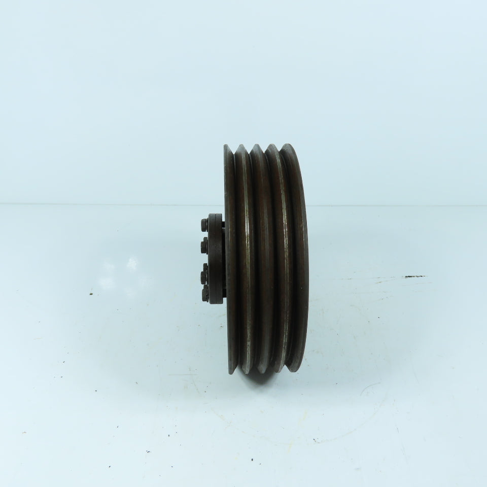 4 Groove 8" OD 3V-Belt Pulley Sheave 1-7/8" Bore 2-1/4" Wide