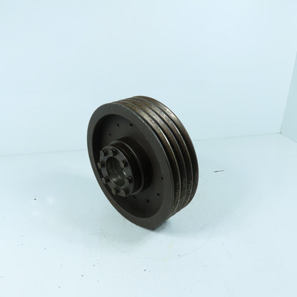 4 Groove 8" OD 3V-Belt Pulley Sheave 1-7/8" Bore 2-1/4" Wide