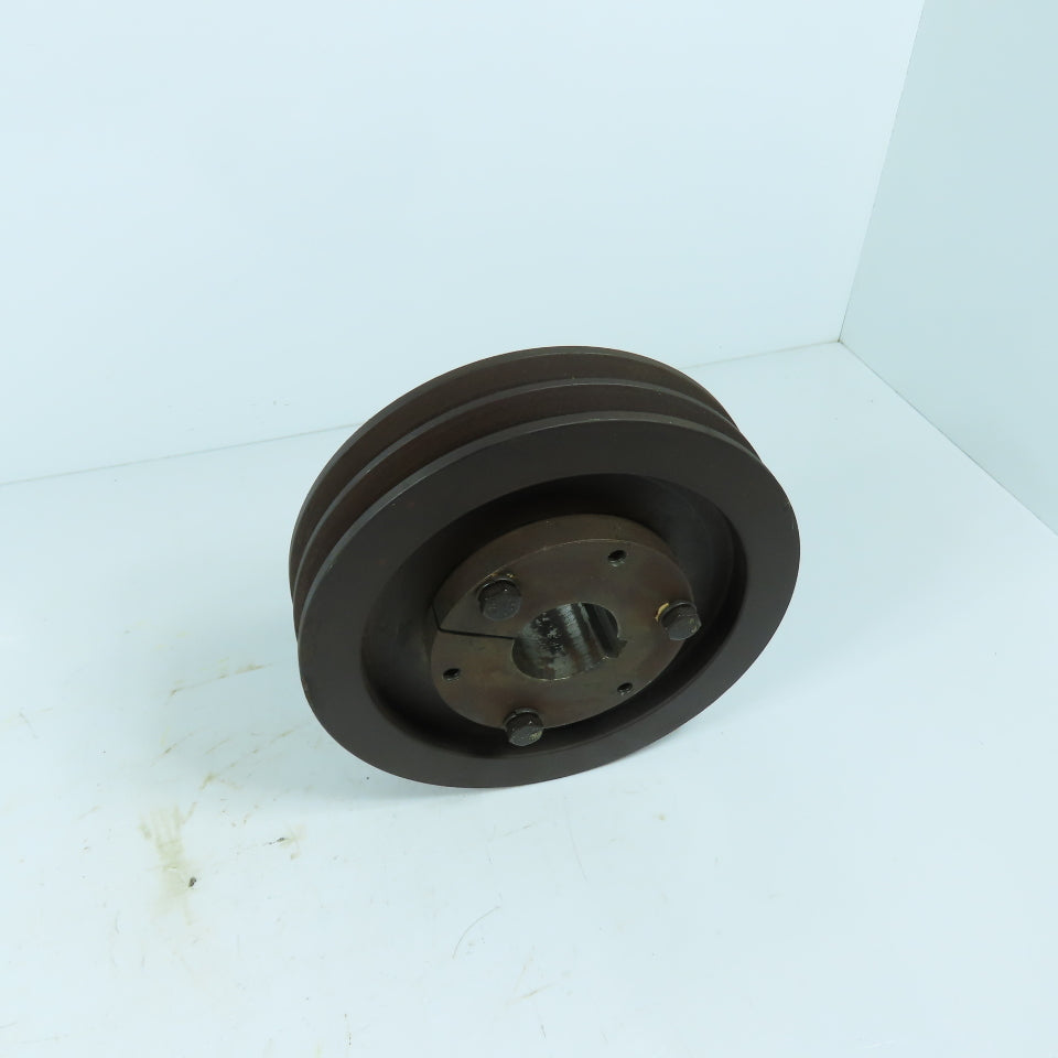 2A6.6 B7.0-SK 2 Groove 7" Pitch A,B, BX V-Belt Pulley Sheave 1-9/16" QD