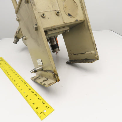 Dayton 4RP42 60:1 Ratio Right Angle Gear Brake Motor 1Hp 230/460V 29RPM Output