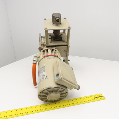 Dayton 4RP42 60:1 Ratio Right Angle Gear Brake Motor 1Hp 230/460V 29RPM Output