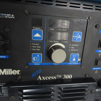 Miller Auto Axcess 300 Robotic Mig Arc Welder Power Source 230/460/575V 3Ph 225A