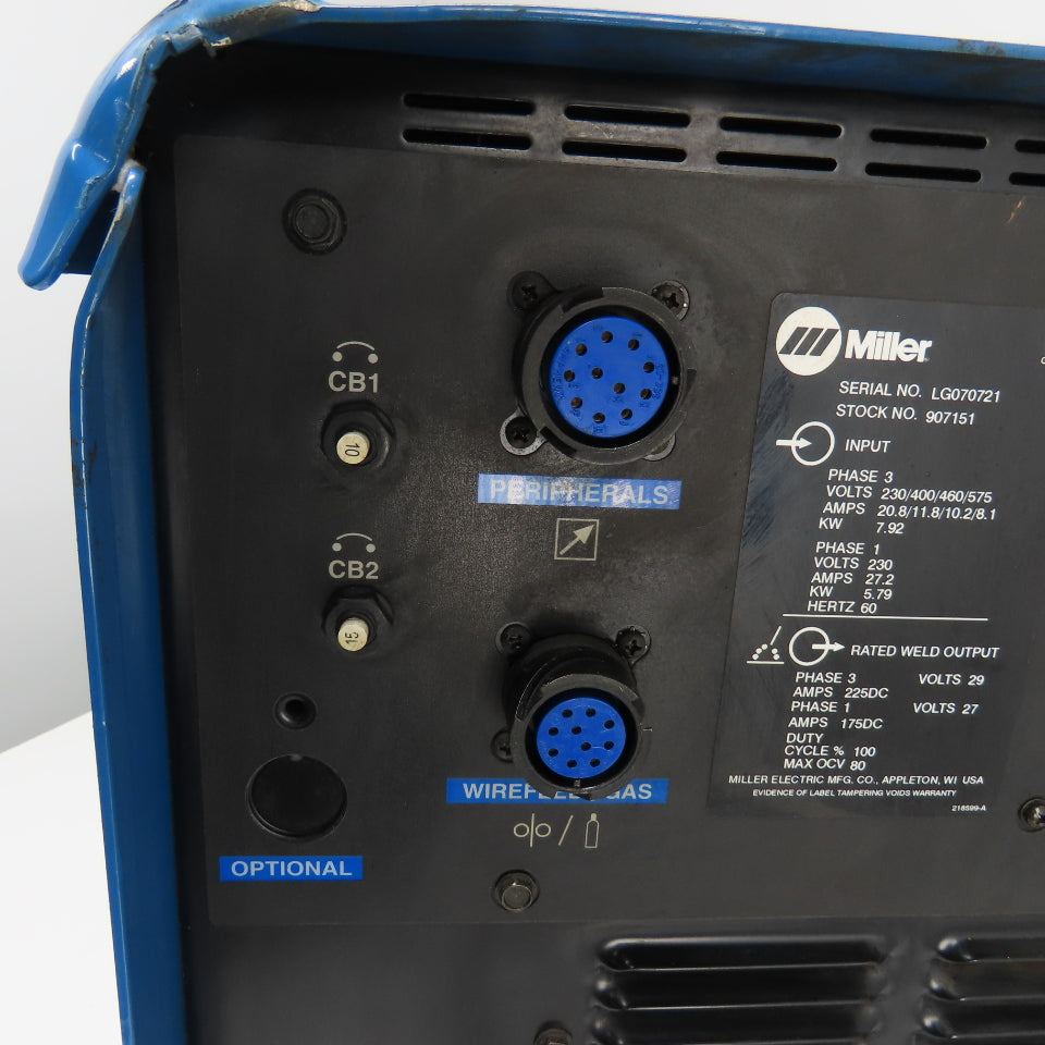 Miller Auto Axcess 300 Robotic Mig Arc Welder Power Source 230/460/575V 3Ph 225A