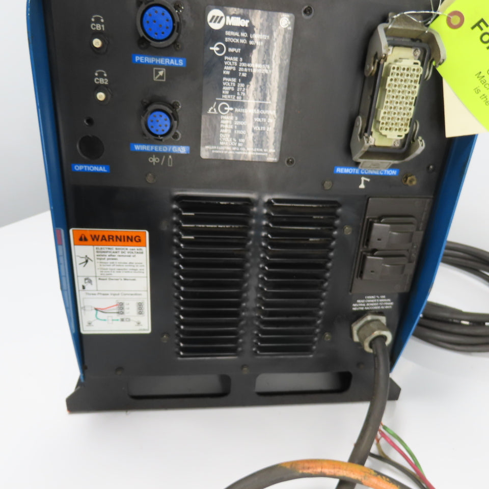 Miller Auto Axcess 300 Robotic Mig Arc Welder Power Source 230/460/575V 3Ph 225A