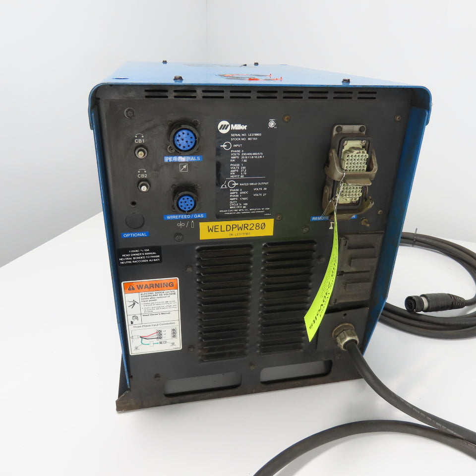 Miller Auto Axcess 300 Robotic Mig Arc Welder Power Source 230/460/575V 3Ph 225A