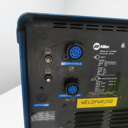 Miller Auto Axcess 300 Robotic Mig Arc Welder Power Source 230/460/575V 3Ph 225A
