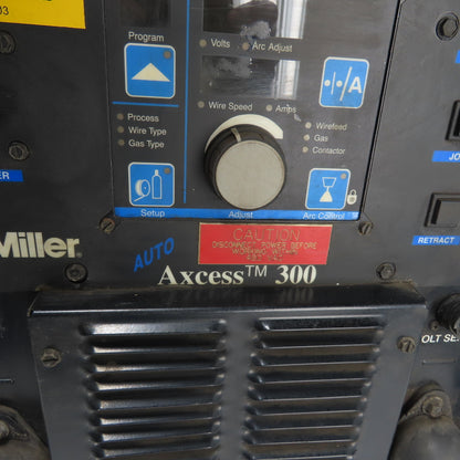 Miller Auto Axcess 300 Robotic Mig Arc Welder Power Source 230/460/575V 3Ph 225A