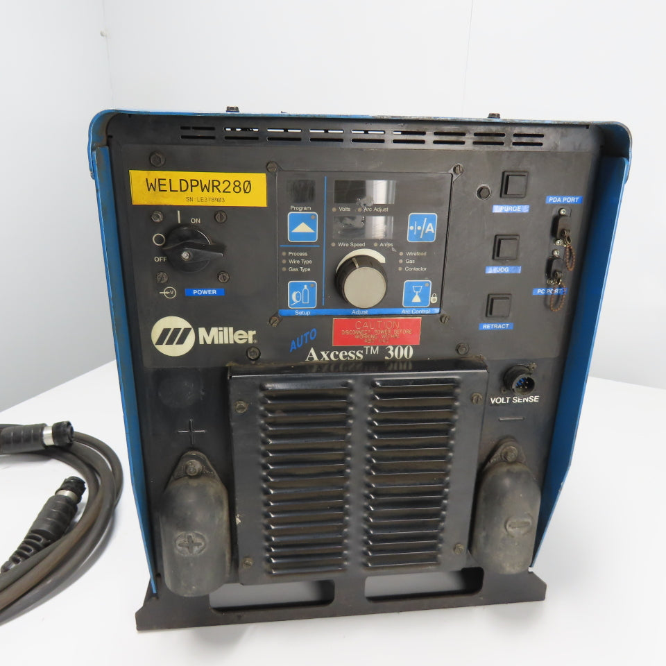 Miller Auto Axcess 300 Robotic Mig Arc Welder Power Source 230/460/575V 3Ph 225A