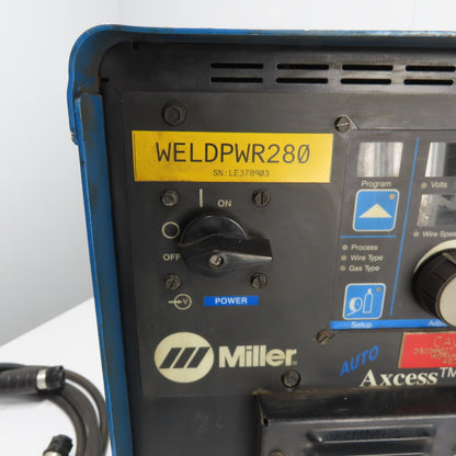 Miller Auto Axcess 300 Robotic Mig Arc Welder Power Source 230/460/575V 3Ph 225A