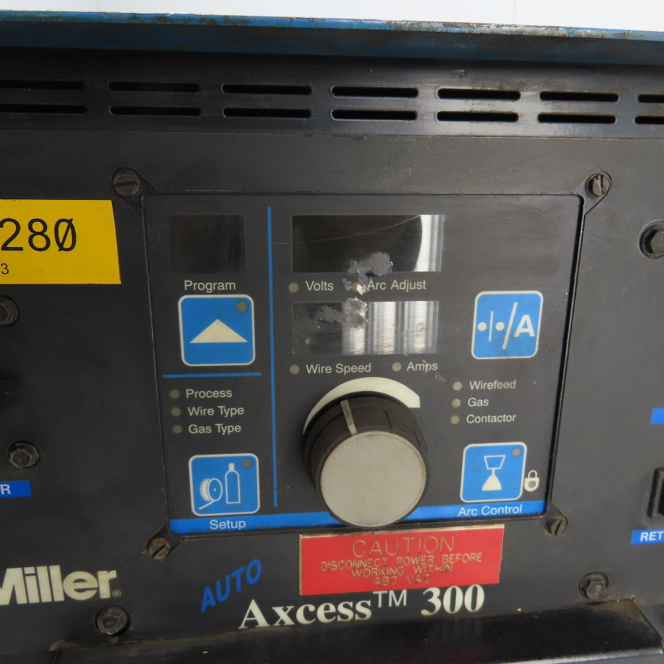 Miller Auto Axcess 300 Robotic Mig Arc Welder Power Source 230/460/575V 3Ph 225A