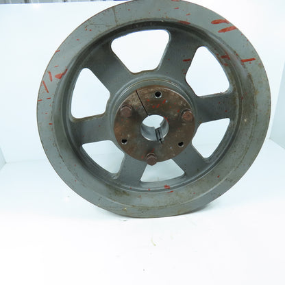 16.0 x SC 3 Groove 16" Pitch C Section V-Belt Pulley Split Taper 2"