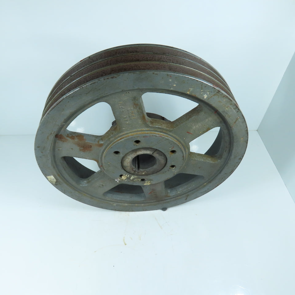 16.0 x SC 3 Groove 16" Pitch C Section V-Belt Pulley Split Taper 2"