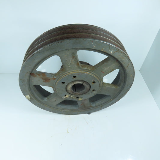 16.0 x SC 3 Groove 16" Pitch C Section V-Belt Pulley Split Taper 2"