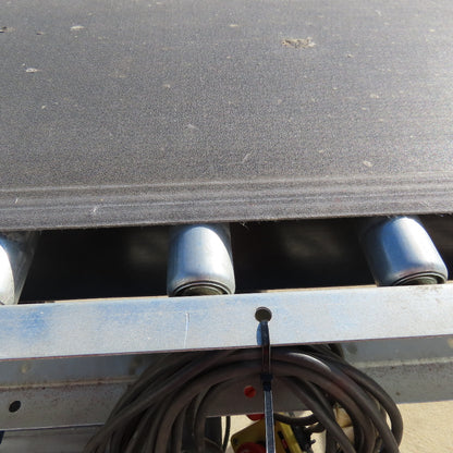 24" x 24' Belt Over Roller Conveyor 115V 1Ph 25FPM .5Hp Variable Speed