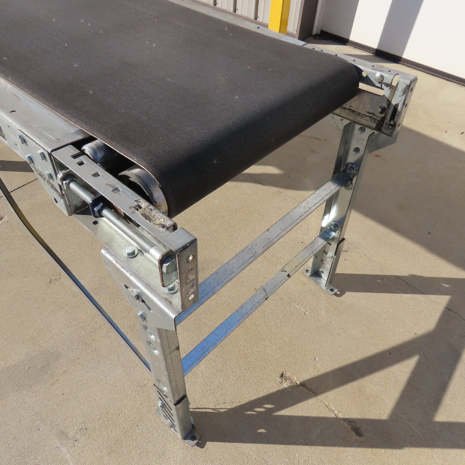 24" x 22' Slide Bed Belt Conveyor 115/208-230 1Ph 32FPM .5Hp
