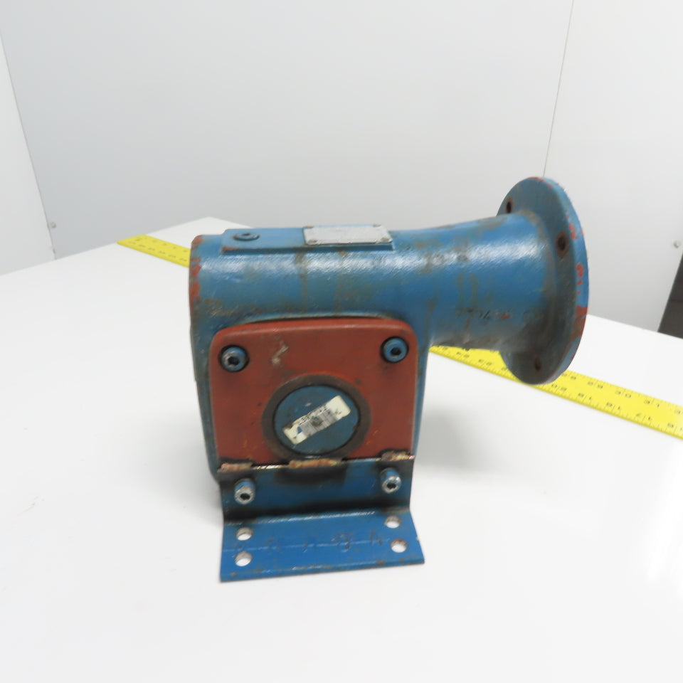 Mannesmann Demag S063 B3-13-3 56:1 Ratio Right Angle Gear Reducer 28mm Shaft