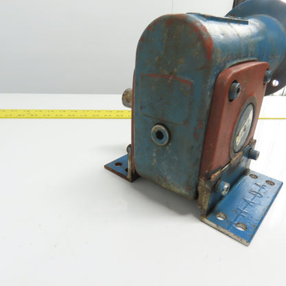 Mannesmann Demag S063 B3-13-3 56:1 Ratio Right Angle Gear Reducer 28mm Shaft