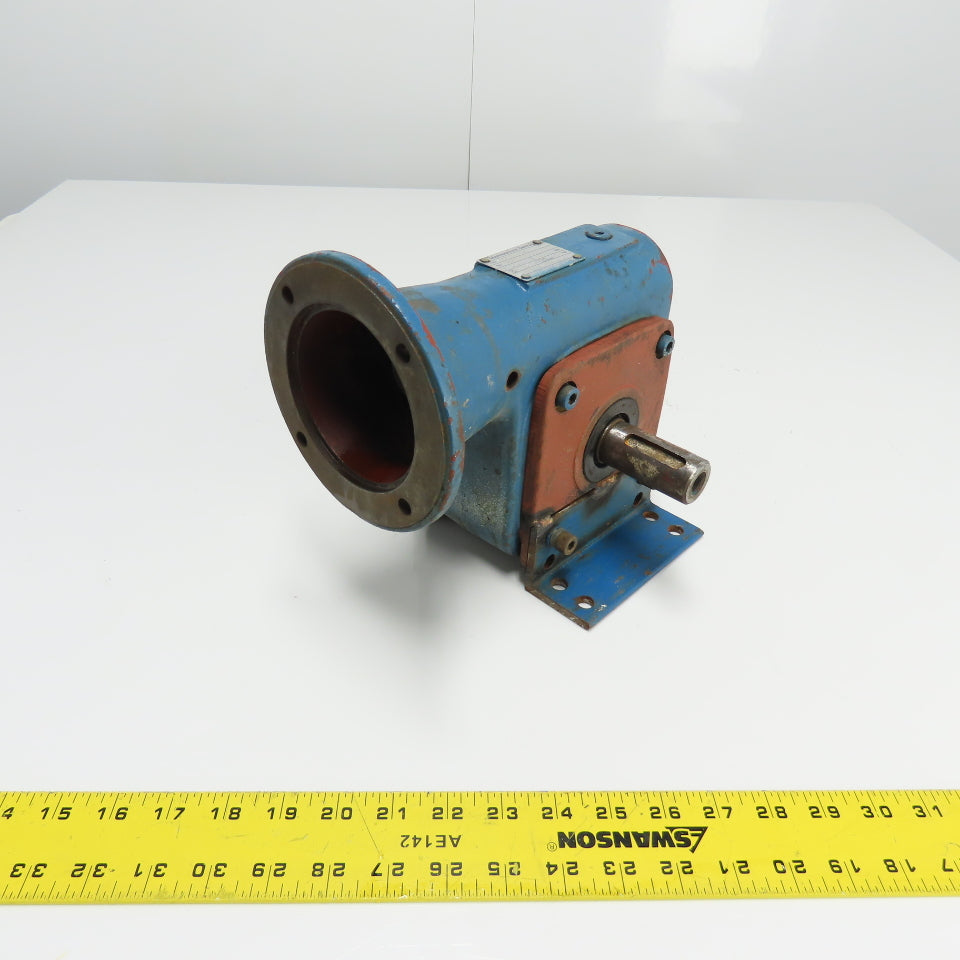 Mannesmann Demag S063 B3-13-3 56:1 Ratio Right Angle Gear Reducer 28mm Shaft