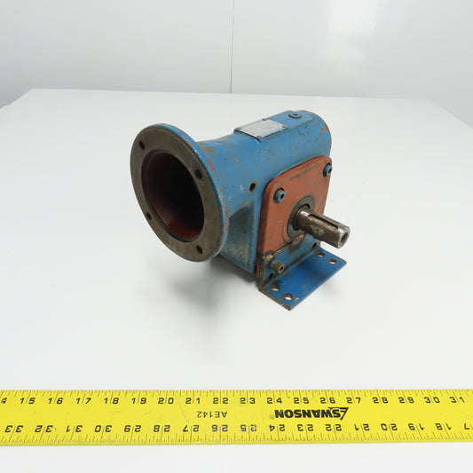 Mannesmann Demag S063 B3-13-3 56:1 Ratio Right Angle Gear Reducer 28mm Shaft