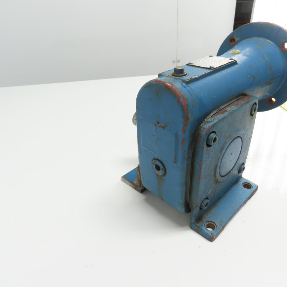 Mannesmann Demag S063-B3-53-1 28:1 Ratio Right Angle Gear Reducer 28mm Shaft